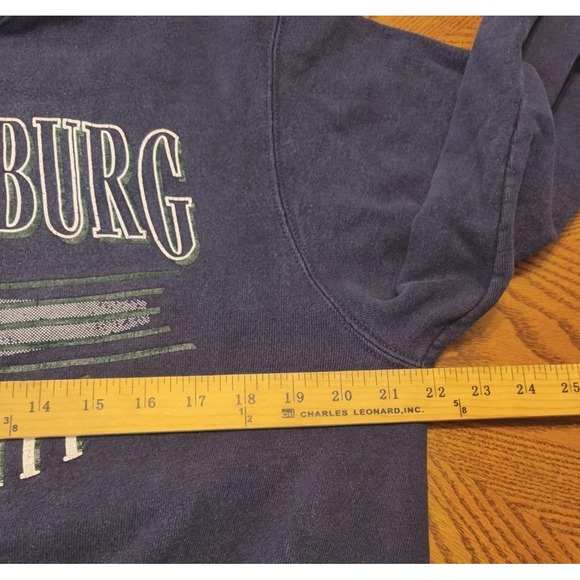 VTG‎ Made In The USA Champion Shippensburg University Sweatshirt Lg Color Block - Picture 6 of 8